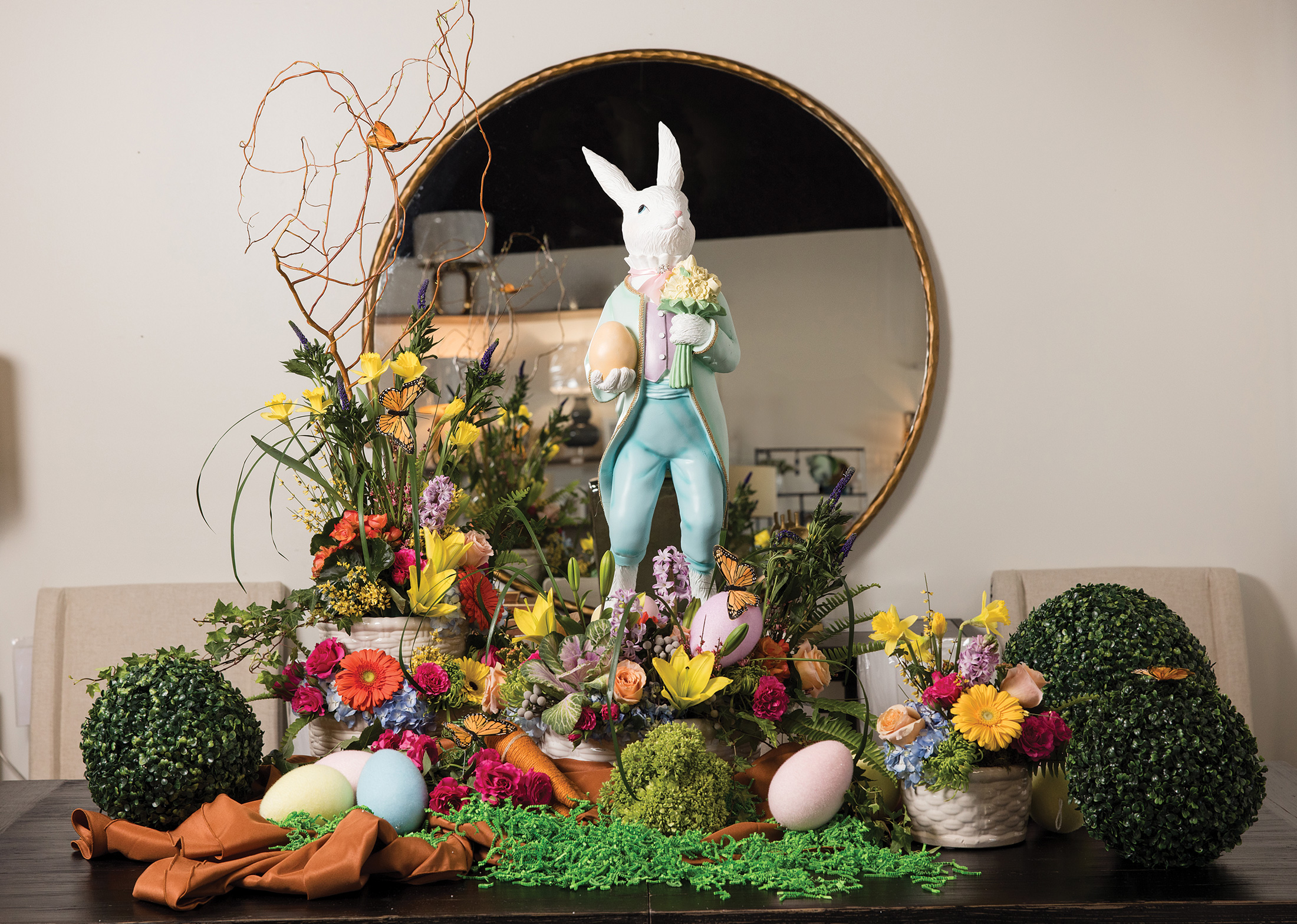 Easter tablescape